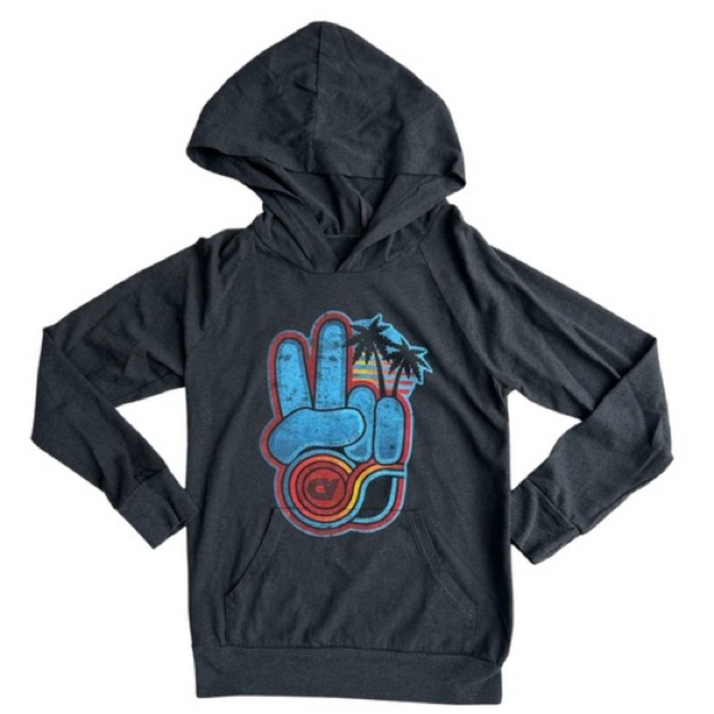 Californian Vintage Long Sleeve Hoodie, size 6